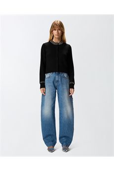 Cardigan da donna di colore nero Pinko | SPEZZINOZ99